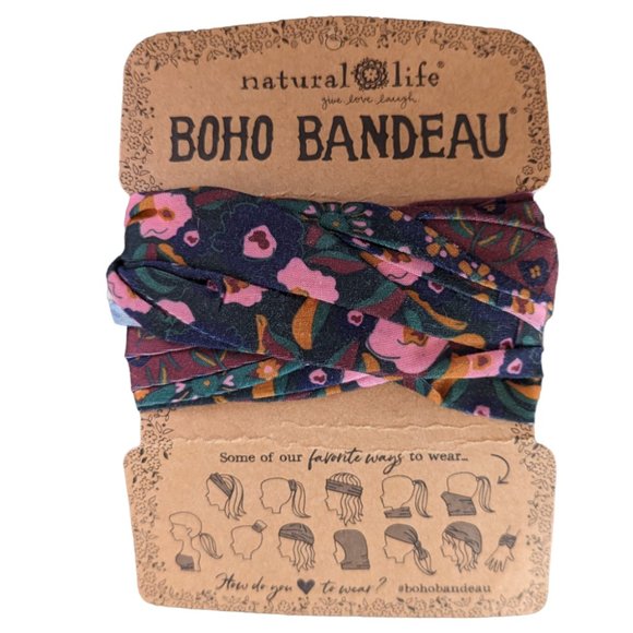 NATURAL LIFE Accessories - Women's NEW Natural Life Boho Bandeau, multicolored, size OS